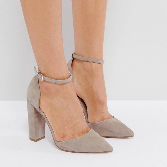 ASOS Grey Heels - Picture 4 of 9